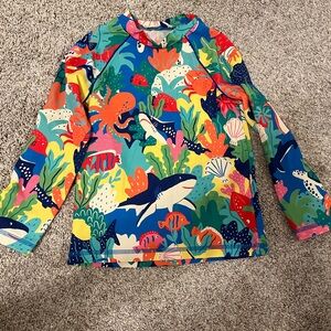 Boden Kids Swim Rash Guard